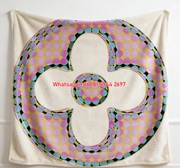 Luxury LV Neon Monogram Wall Hanging Blanket 249